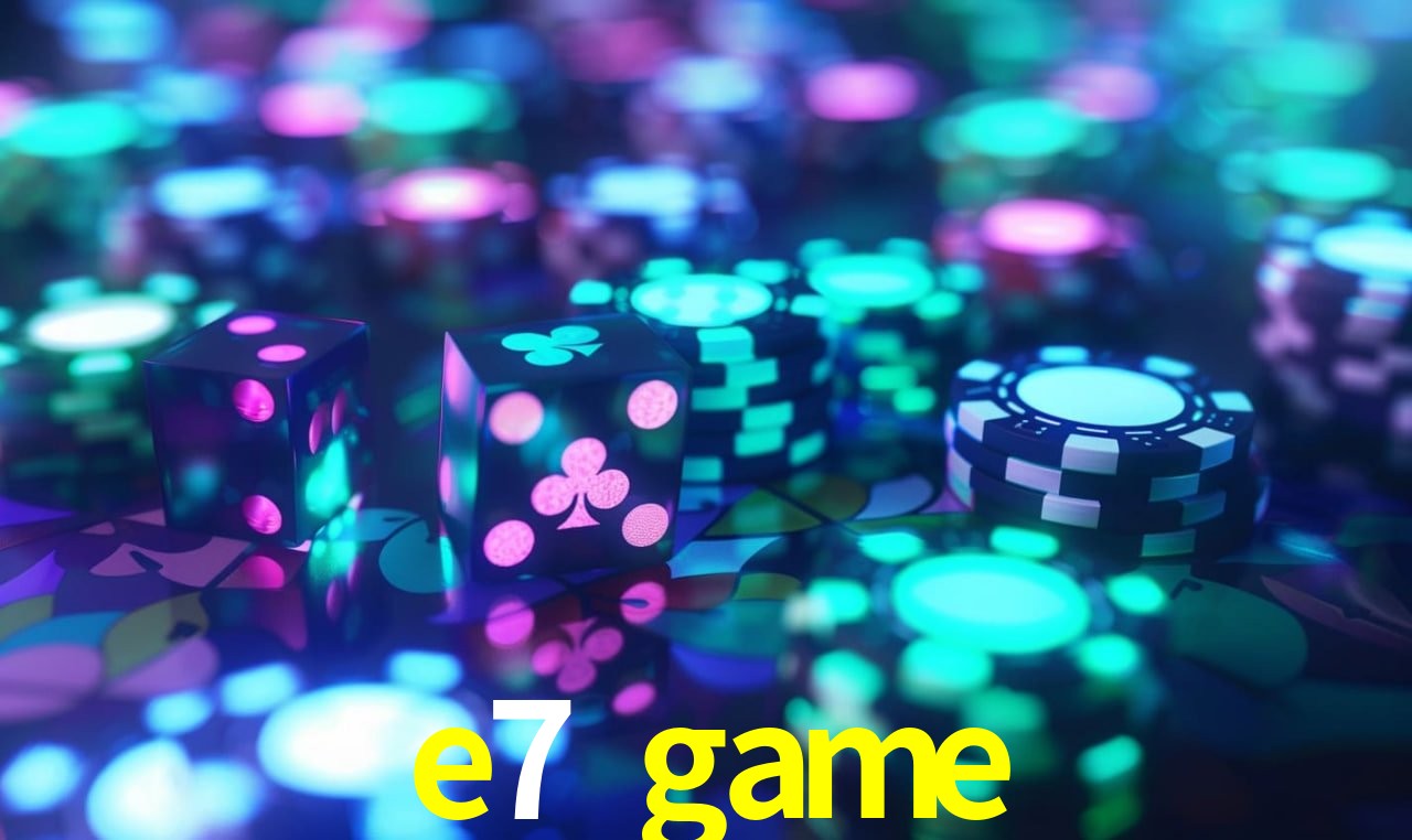 Bônus de Boas-vindas e7 game
