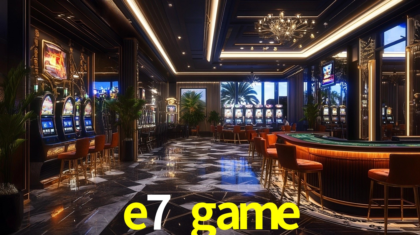 Welcome Bonus e7 game
