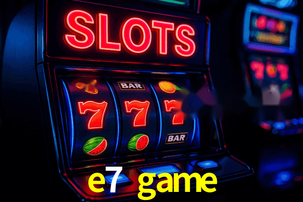 Guia visual de operação PIX no e7 game