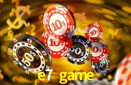 Estatísticas e7 game