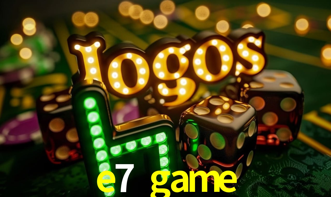 Provedores de Jogos e7 game