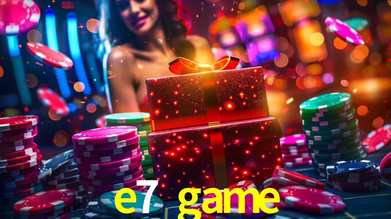 Imagem secundária para conteúdo da página Facebook e7 game