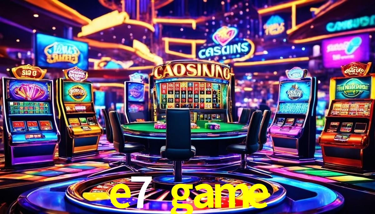 Jogos de Slot e7 game