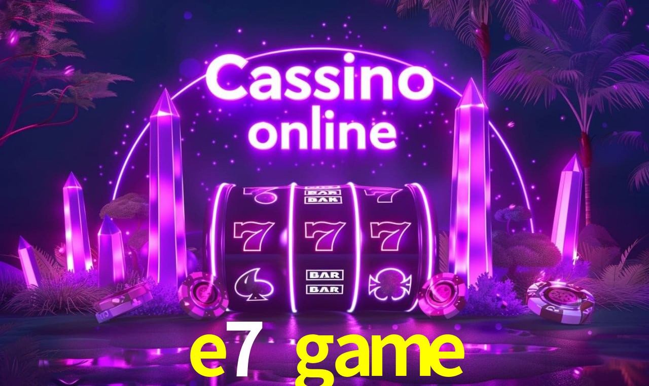 Ofertas Exclusivas e7 game