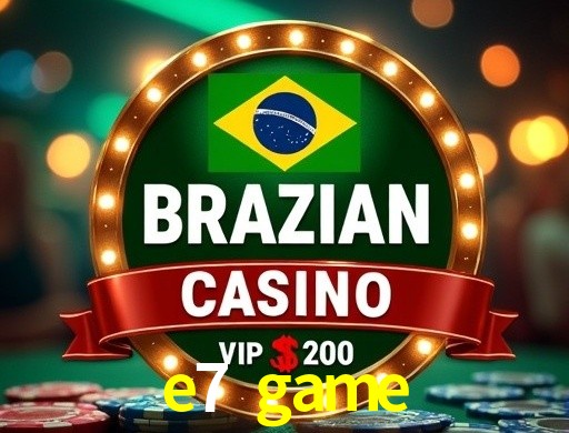 Vantagens de jogar slots no e7 game Brasil