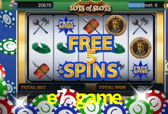 Descubra o Mundo do Cassino Online com e7 game
