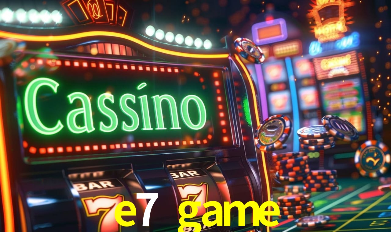 Promoção Relâmpago e7 game