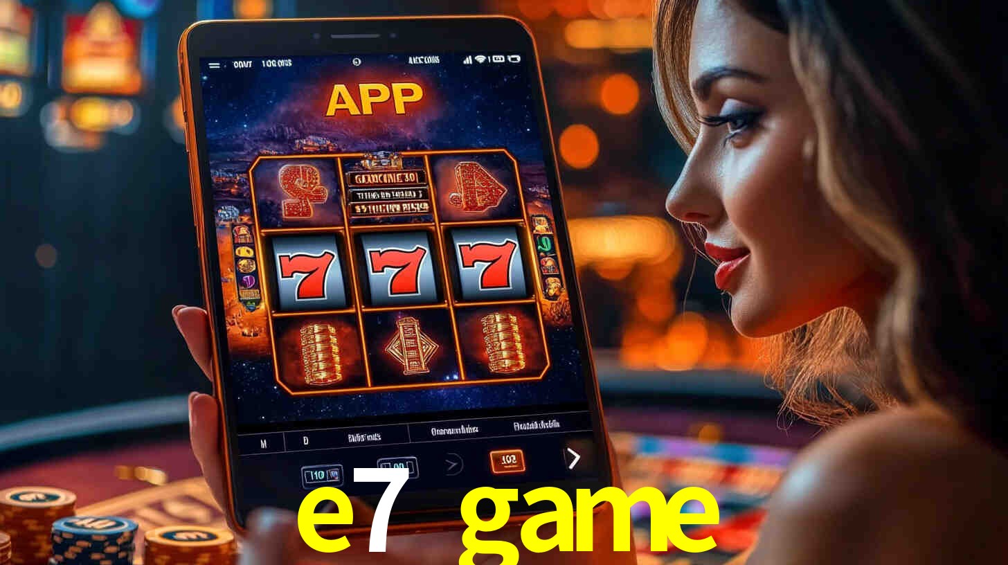 e7 game: A Experiência de Casino com Jogos de Mesa ao Vivo